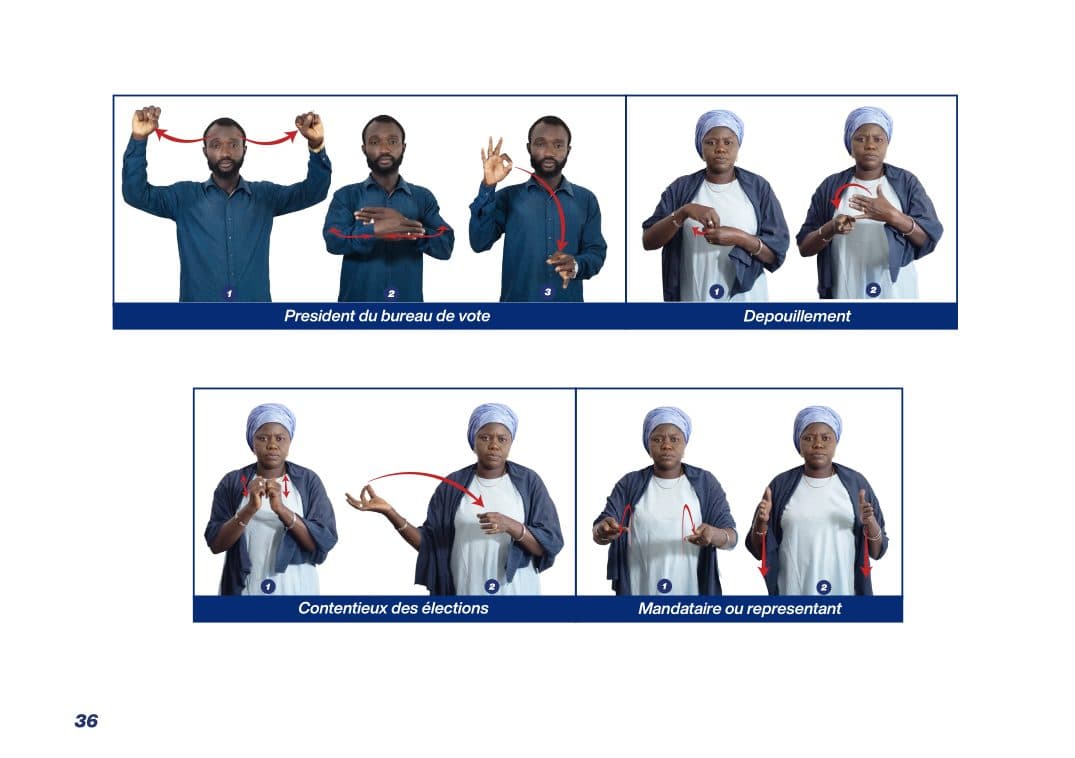 Parties prenantes — CDRV (Commission Départementale de Recensement des Votes) et CNRV (Commission Nationale de Recensement des Votes).